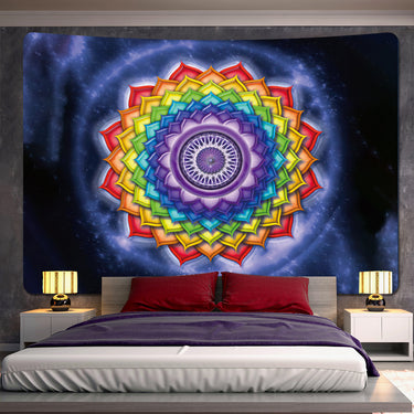 Mandala Psychedelic Indian Tapestry